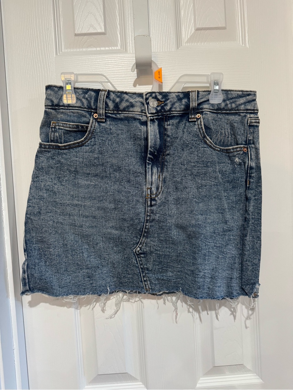 wild fable Washed Denim Mini Skirt - Blue Gray